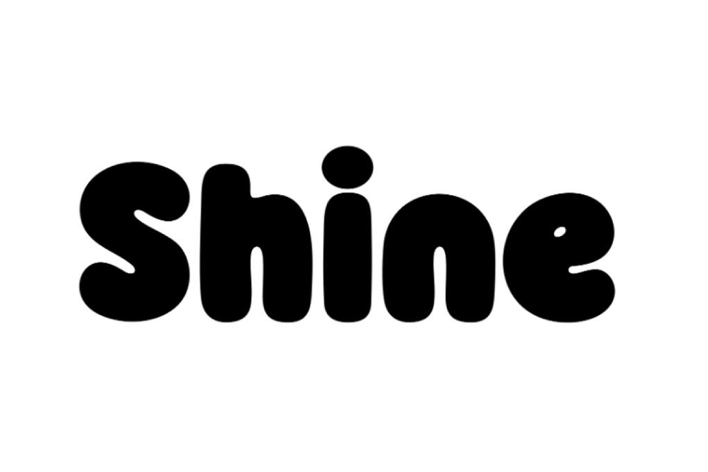 Shine Bubble font