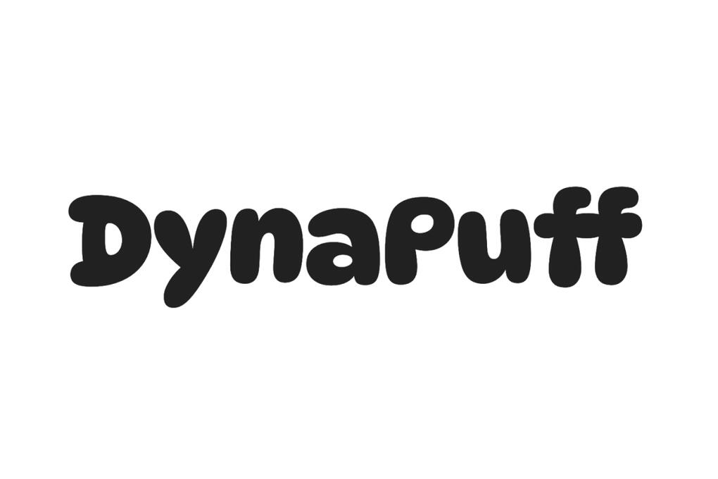 DynaPuff font