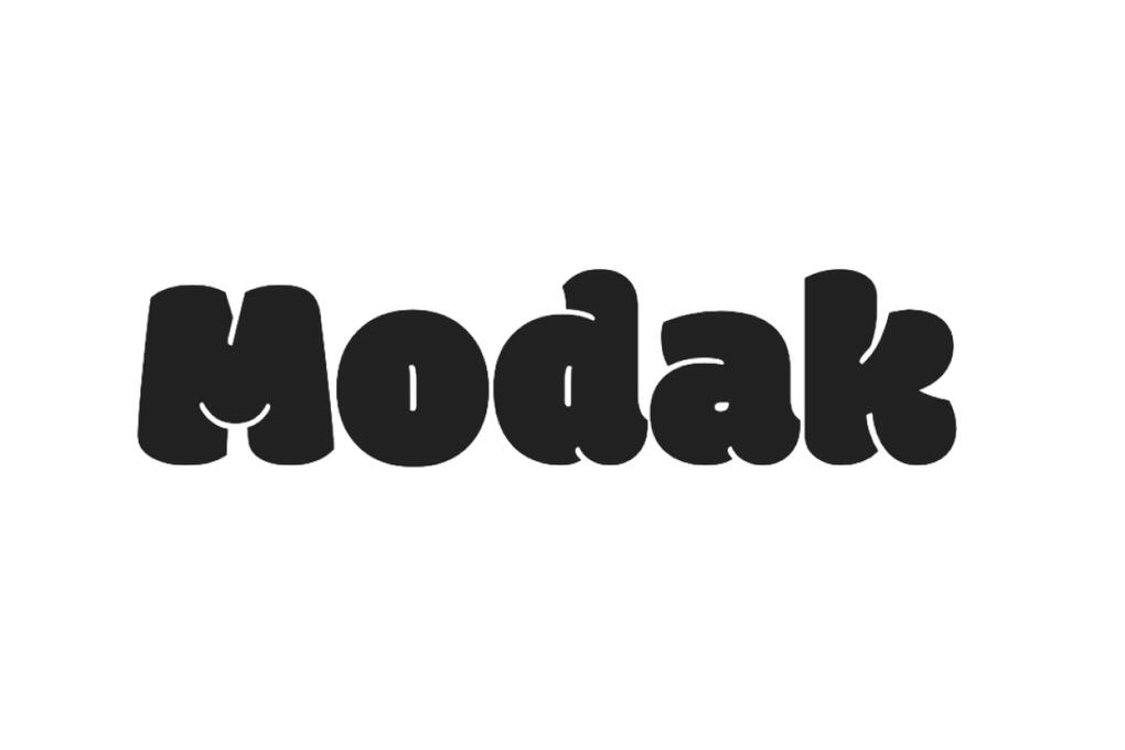 Modak font